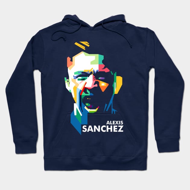 ALEXIS SANCHEZ Hoodie by erikhermawann22